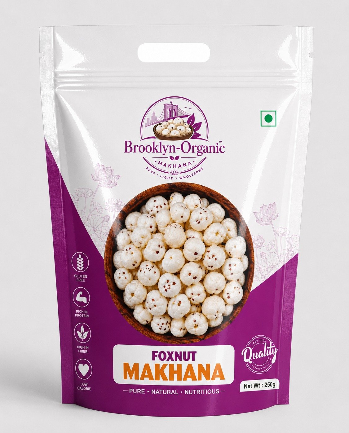 df840ddc-1e93-4ee8-b80e-53b78640735f Brooklyn-Organic Premium Plain Makhana - Image 1